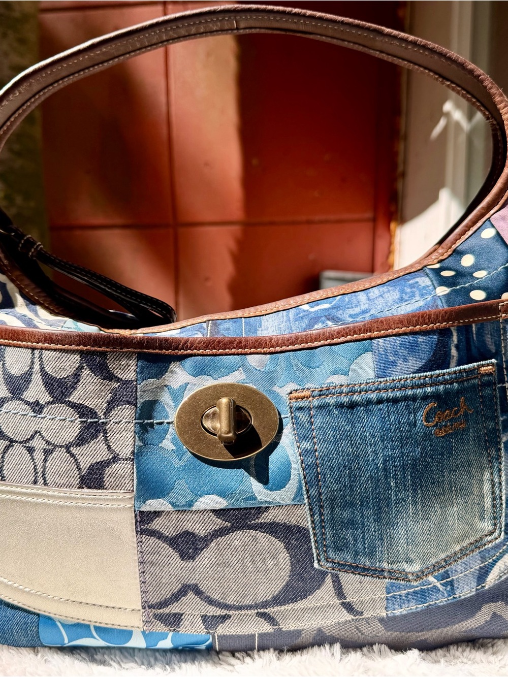 Coach Ergo Patchwork Hobo Bag XL 10809